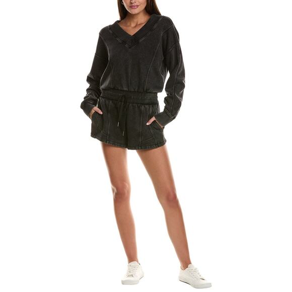 Free People Intercept Long Sleeves Romper - M - Picture 1 of 2